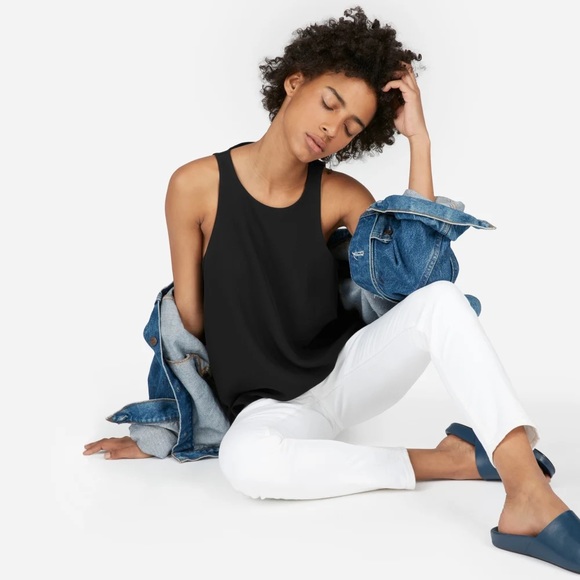 Everlane Tops - EVERLANE - The Japanese GoWeave High-Neck Tank